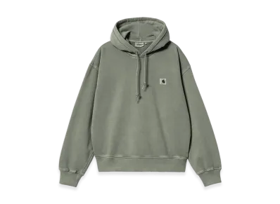 Carhartt WIP Women's Hooded Nelson Sweatshirt "Smoke Green"