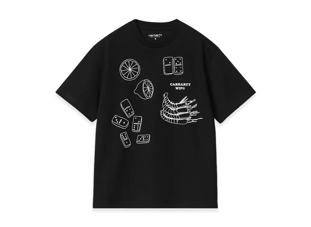 Carhartt WIP Women's Isis Maria Lunch T-Shirt "Black/White"