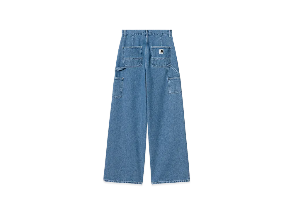 Carhartt WIP Women's Marshfield Denim Jens Pants "Blue Heavy Stone Wash"