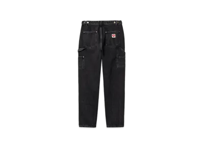 Carhartt WIP Women's Nash Double Knee Pants "Black Stone Washed"