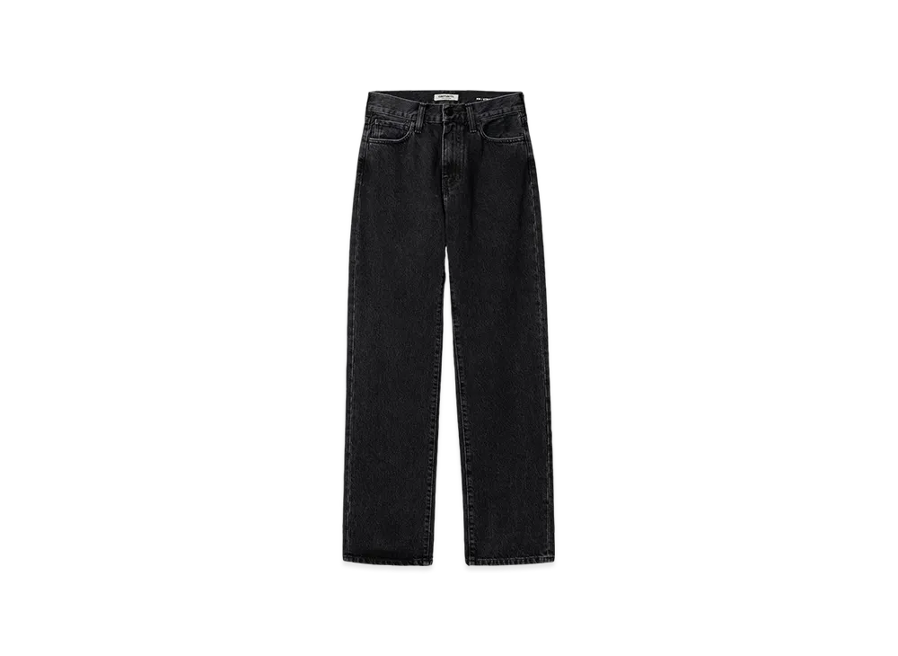 Carhartt WIP Women's Noxon Pants "Black Stone Washed"