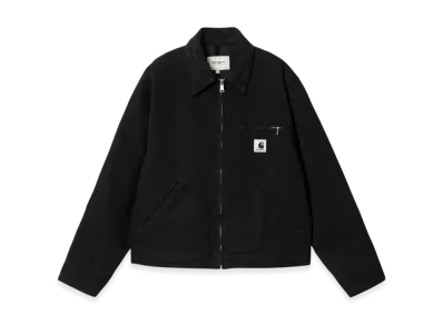 Carhartt WIP Women's Organic Cotton Dearborn Canvas Og Detroit Jacket "Black"