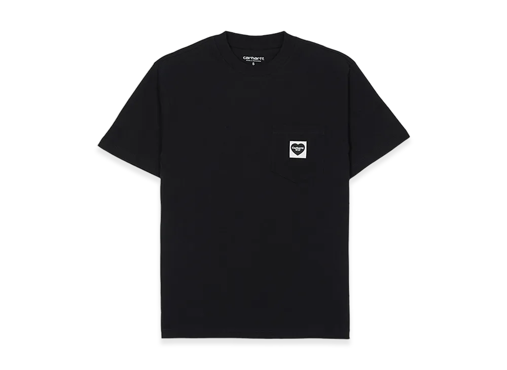 Carhartt WIP Women's Pocket Heart Short Sleeve T-Shirt "Black"