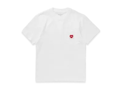 Carhartt WIP Women's Pocket Heart Short Sleeve T-Shirt "White"