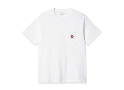Carhartt WIP Women's Pocket Heart T-Shirt "White"