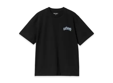 Carhartt WIP Women's S/S Amour T-Shirt "Black/Misty Sky "