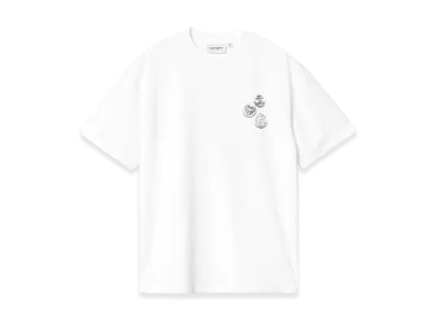 Carhartt WIP Women's S/S Pins T-Shirt "White/Black"