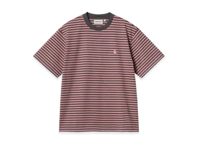 Carhartt WIP Women's S/S Verner T-Shirt "Graphite/Dusty Rose"