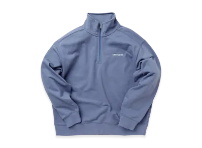 Carhartt WIP Women's Script Embroidery Highneck Sweatshirt Icesheet "Icesheet/White"