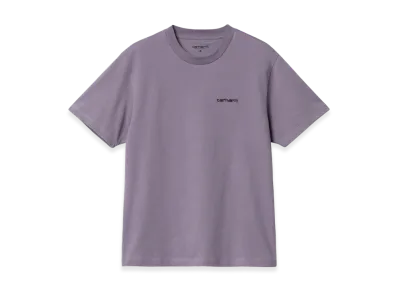 Carhartt WIP Women's Script Embroidery T-Shirt "Glassy Purple"