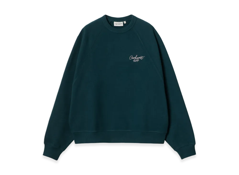 Carhartt WIP Women's Signature Fleece Sweatshirt "Navy"