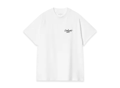 Carhartt WIP Women's Signature Short Sleeve T-Shirt "White"