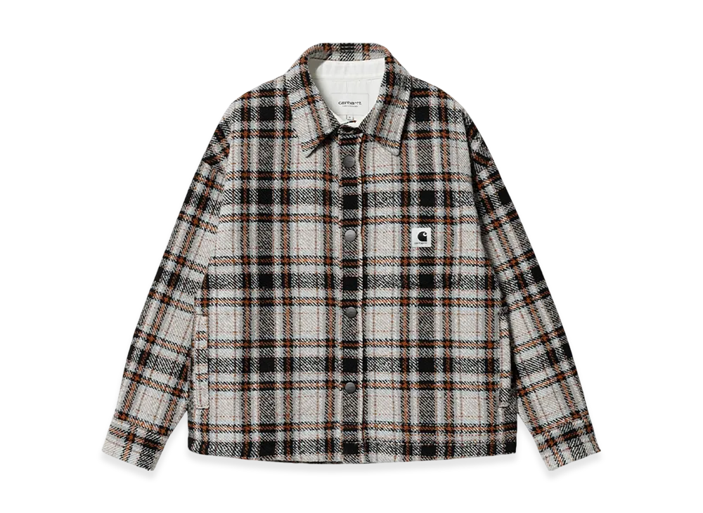 Carhartt WIP Women's Stroy Check Shirt Jacket "Wax"