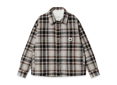 Carhartt WIP Women's Stroy Check Shirt Jacket "Wax"