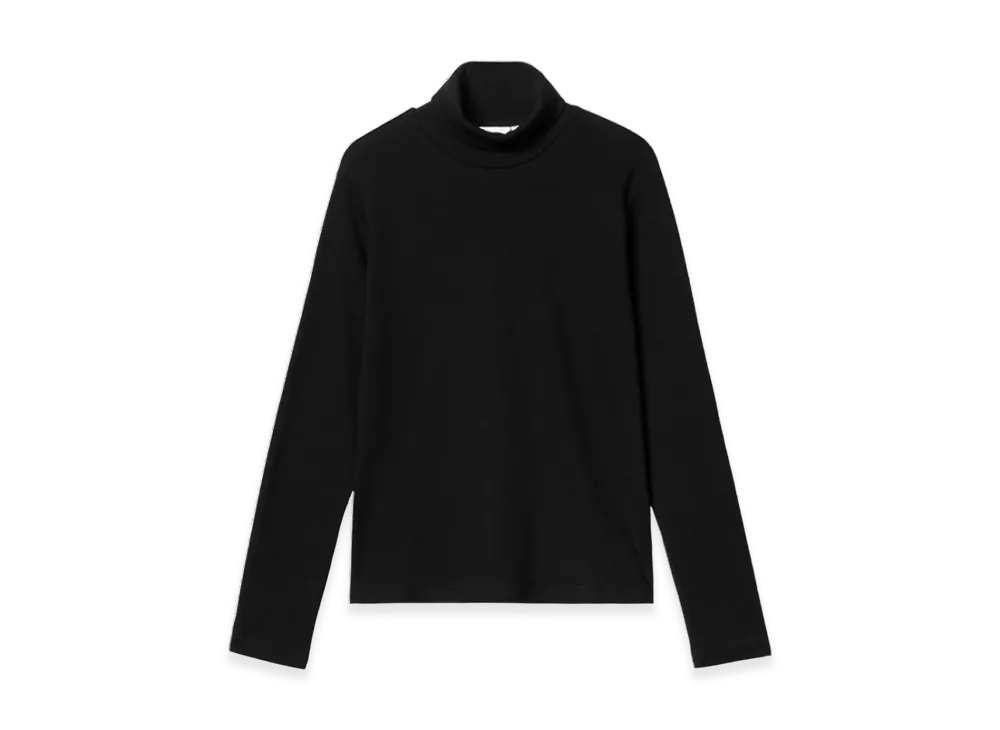 Carhartt WIP Women's Turtleneck Long Sleeve T-Shirt "Black"