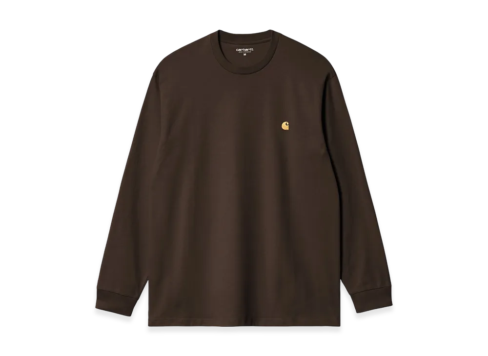 Carhartt WIP L/S Chase T-Shirt "Tobacco / Gold"