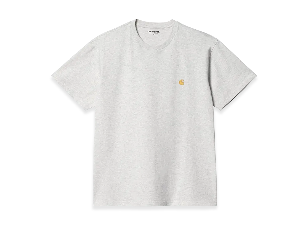 Carhartt WIP S/S Chase T-Shirt "Ash Heather / Gold"