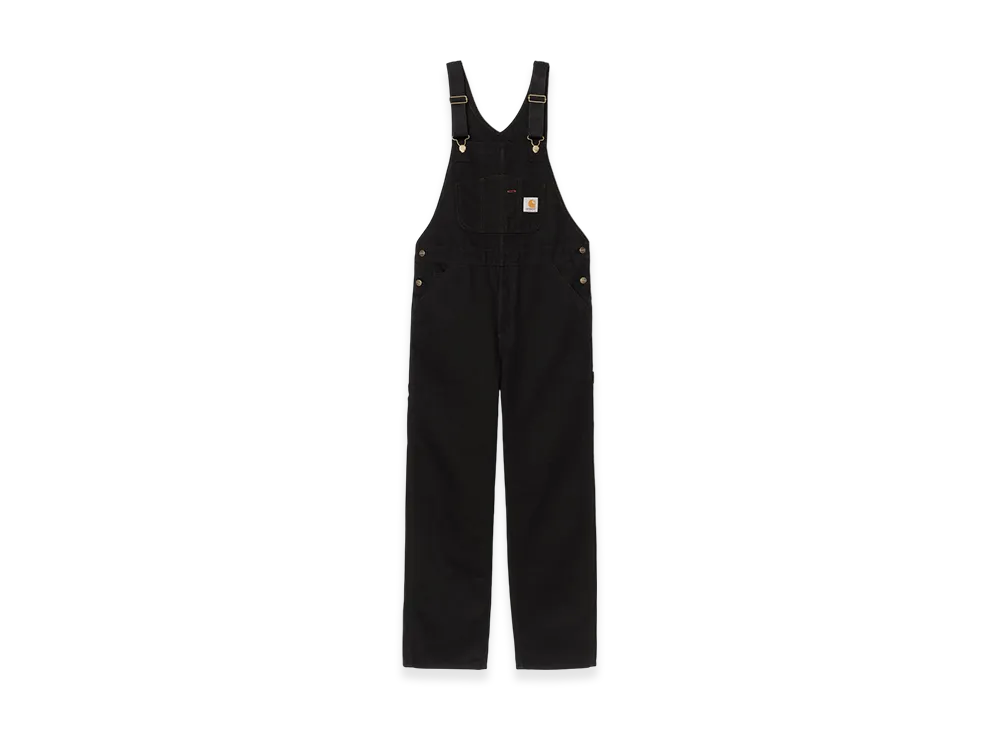 Carhartt WIP Bib Overall "Black (rinsed)"