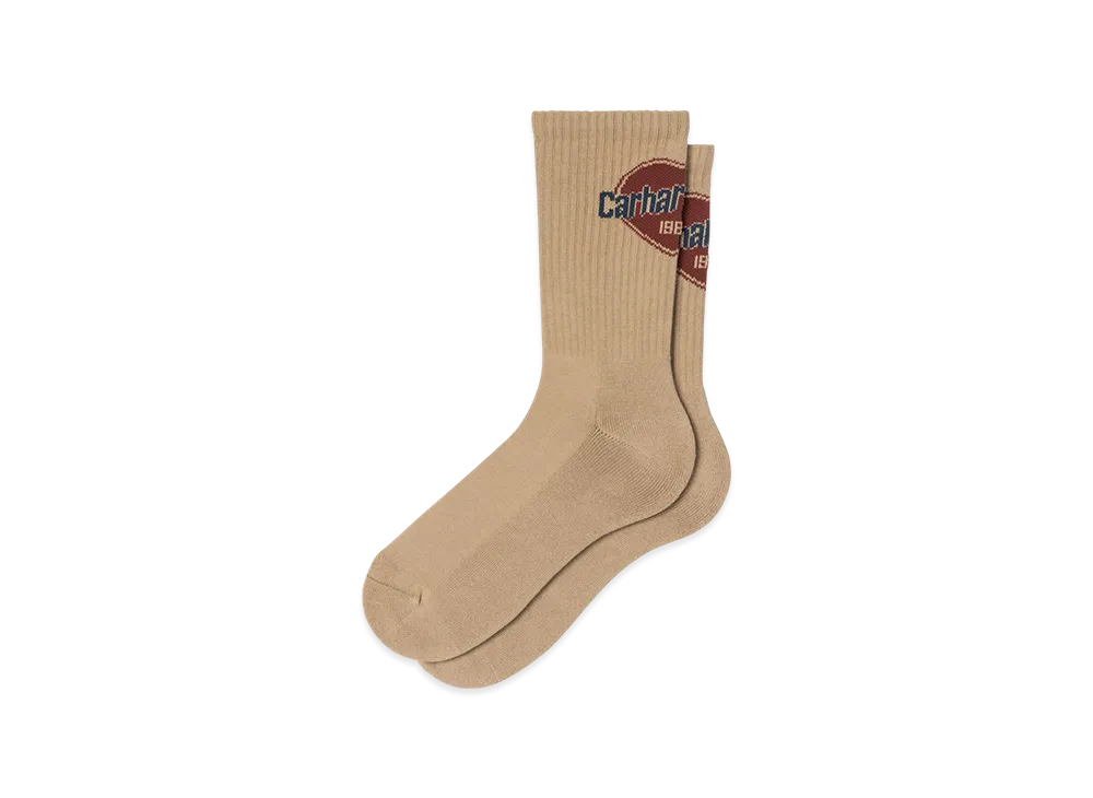 Carhartt WIP Growth Socks "Dusty H Brown"