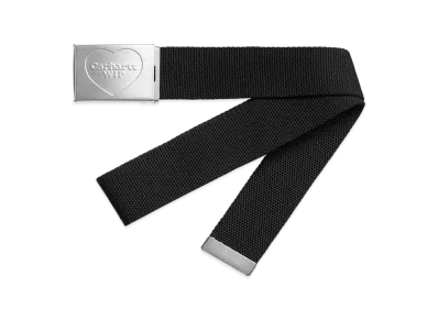 Carhartt WIP Heart Clip Belt "Black / Silver"