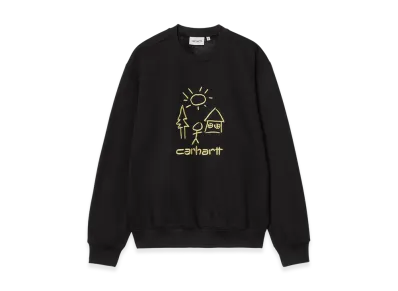 Carhartt WIP Masterpiece Sweat "Black / Fandoghi"