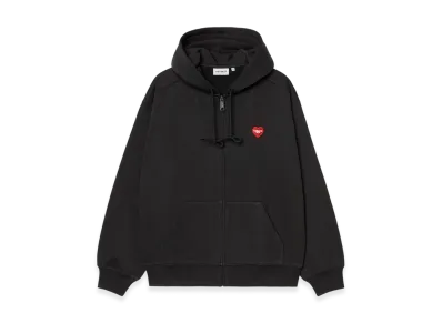 Carhartt WIP Hoodedheart Ii Hartt Sweat Jacket "Black"