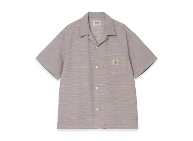 Carhartt WIP S/S Gellar Shirt Gellar Stripe "Multi (rinsed)"