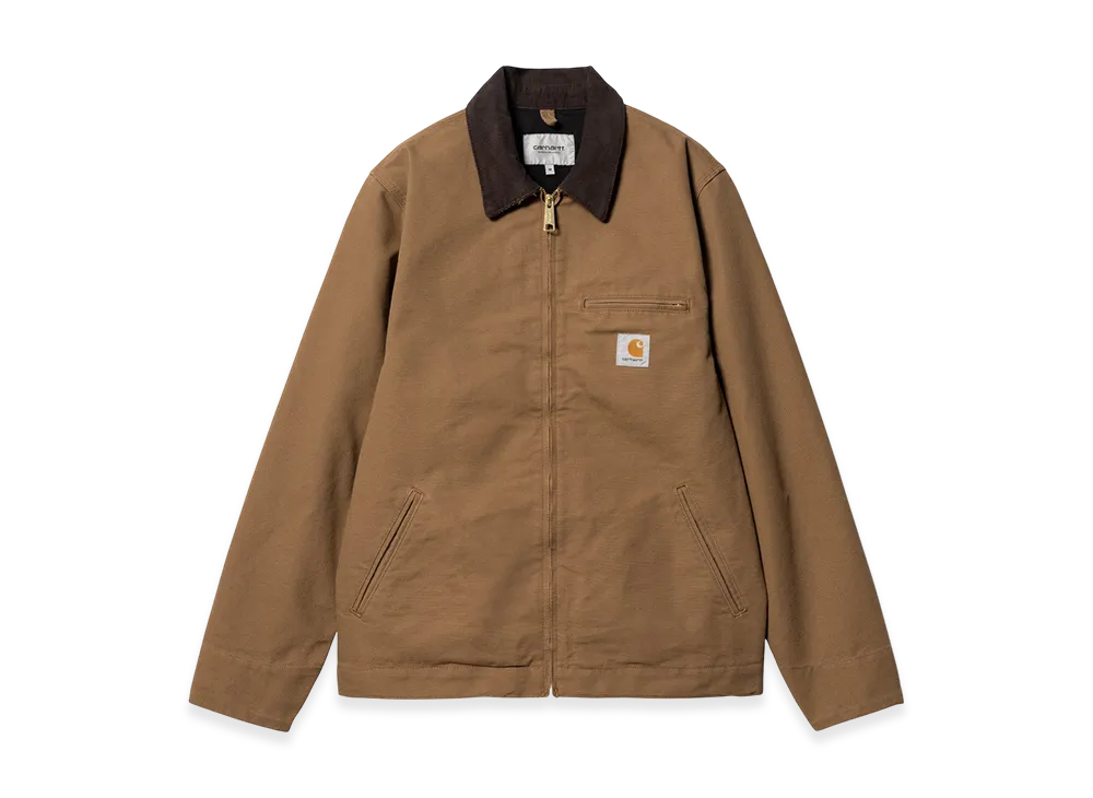 Carhartt WIP Detroit Jacket "Hamilton Brown / Tobacco (rinsed)"