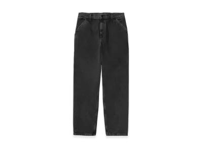 Carhartt WIP Single Knee Pant "Black (stone washed)"