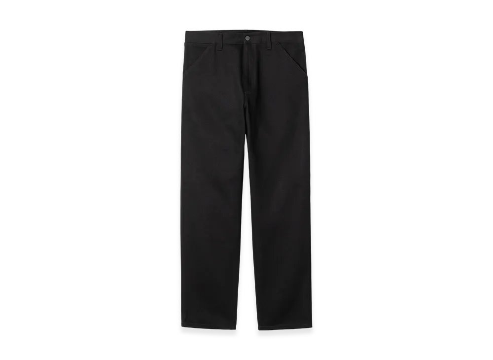 Carhartt WIP Single Knee Pant "Black (rinsed)"