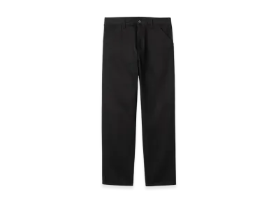 Carhartt WIP Single Knee Pant "Black (rinsed)"