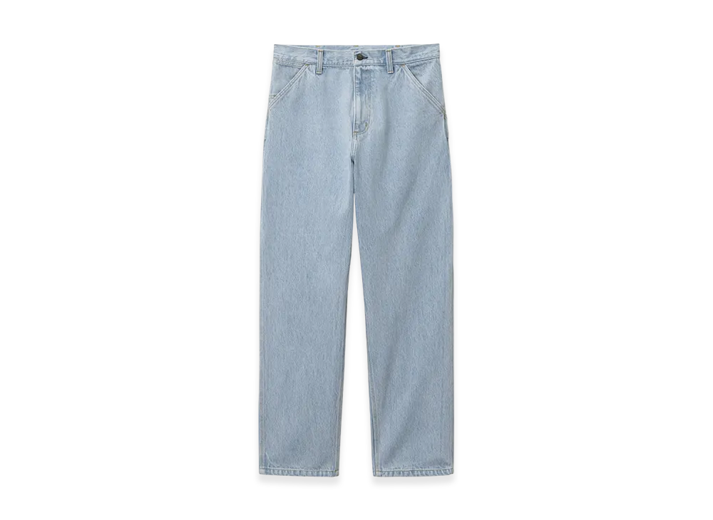 Carhartt WIP Single Knee Pant "Blue (heavy stone bleached)"