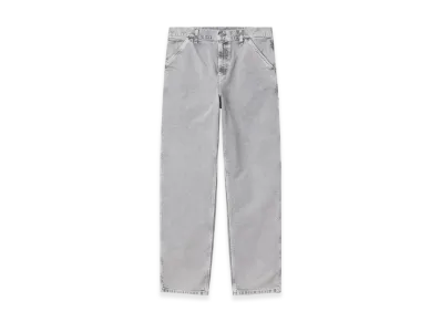 Carhartt WIP Single Knee Pant "Black (chalk wash)"