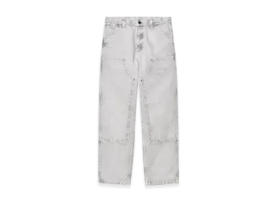 Carhartt WIP Double Knee Pant "Black (chalk wash)"