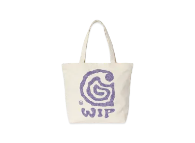 Carhartt WIP Canvas Graphic Tote "Helix Print Natural"