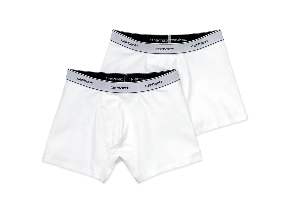 Carhartt WIP Cotton Trunks "White+White"