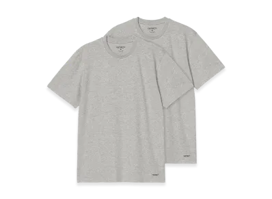 Carhartt WIP Standard Crew Neck T-Shirt "Grey Heather"