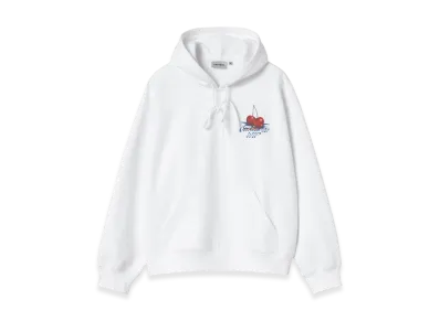 Carhartt WIP Hooded Jake Garcia Sweat "White"