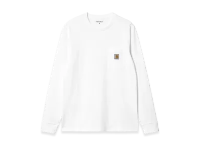 Carhartt WIP L/S Pocket T-Shirt "White"