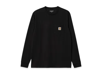 Carhartt WIP L/S Pocket T-Shirt "Black"