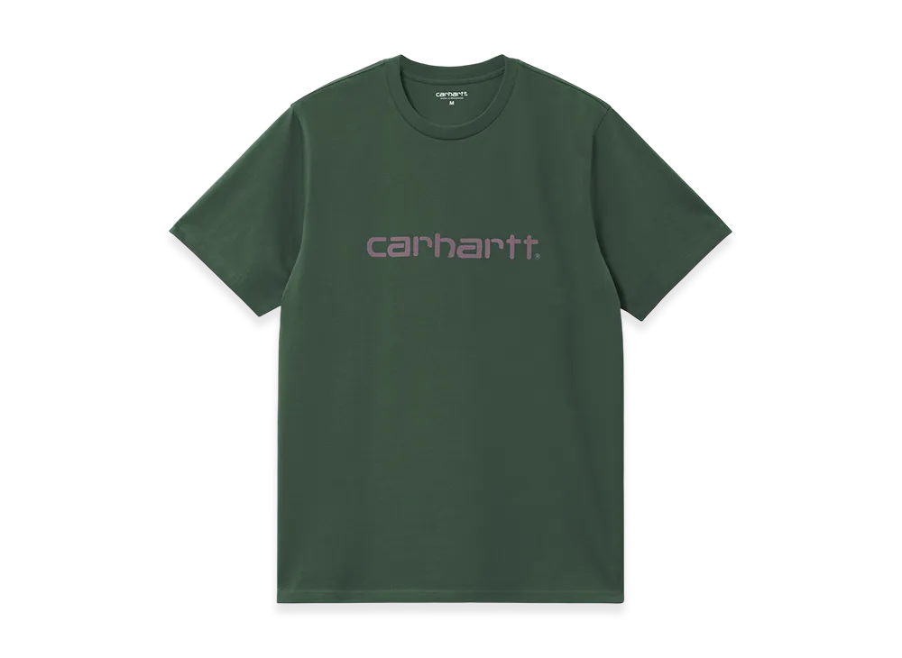 Carhartt WIP S/S Script T-Shirt "Sycamore Tree/Phlox"