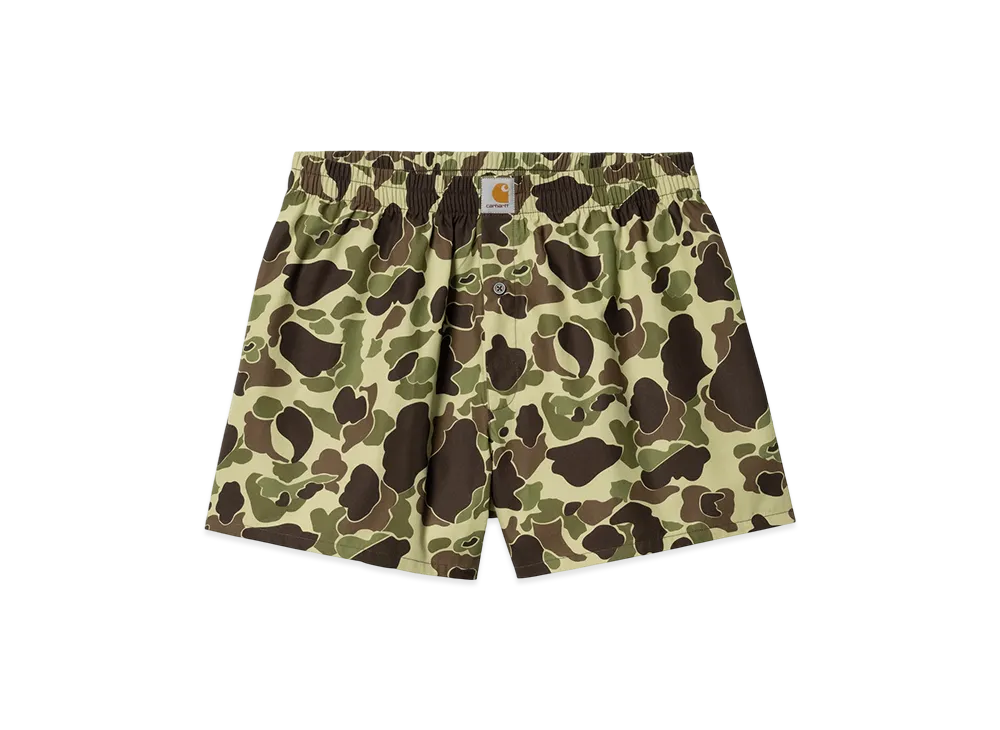Carhartt WIP Cotton Boxer "Camo Duck Green"