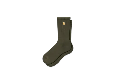 Carhartt WIP Chase Socks "Olive/Gold"