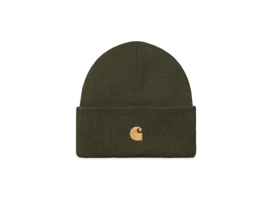 Carhartt WIP Chase Beanie "Olive/Gold"
