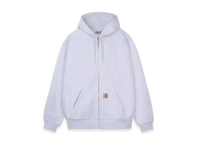 Carhartt WIP Hooded Square Label Jacket "Ash Heather"