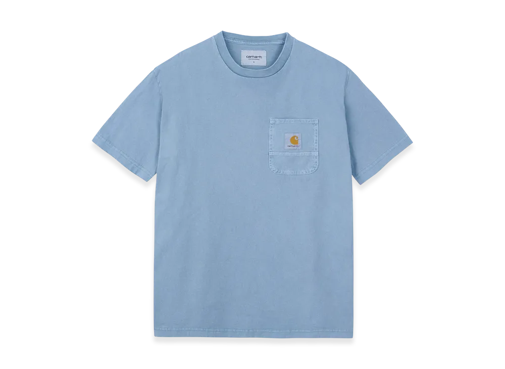 Carhartt WIP S/S Work Pocket T-Shirt "Citadel/White(Pigment Garment Dyed)"