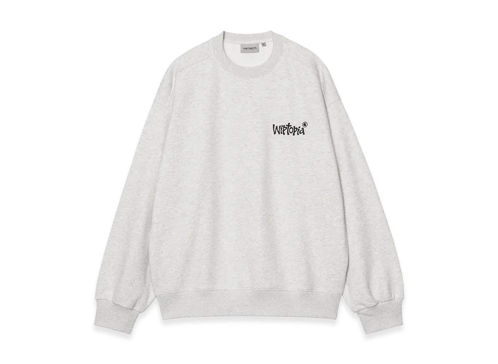 Carhartt WIP Wiptopia Sweat "Ash Heather"