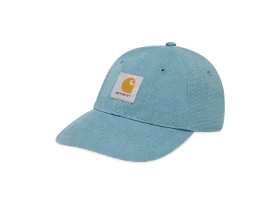 Carhartt WIP Canvas 6-Panel Cap "Blue Japser/White(Stone Washed)"
