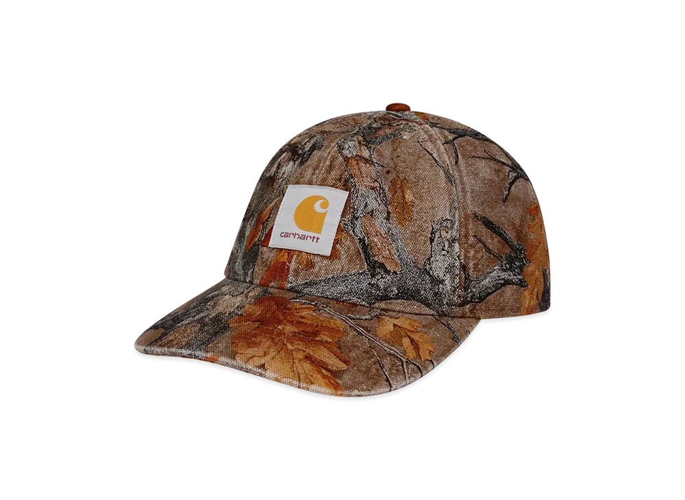 Carhartt WIP Canvas 6-Panel Cap "Tree Camo(Stone Washed)"