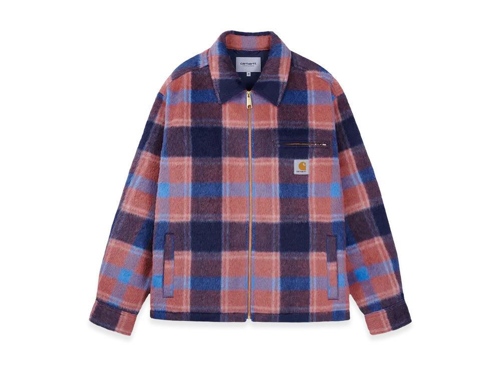 ジャケット・アウター Carhartt KYRON SHIRT JAC - Ash Pink Carhartt WIP Kyron Shirt Jac 